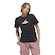 Camiseta Feminina adidas Manga Curta Gráfica PRETO