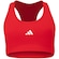 Top Fitness sem Bojo adidas Média Sustentação Treino Básico Adulto VERMELHO