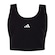 Blusa Cropped Feminina adidas Small Logo PRETO/BRANCO