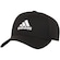 Boné Aba Curva adidas Strapback Sportswear Logo Adulto BRANCO/PRETO