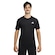 Camiseta Masculina adidas Manga Curta Own The Run 3 Listras PRETO