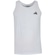Camiseta Regata Masculina adidas Own The Run 3 Listras BRANCO