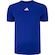 Camiseta Masculina adidas Manga Curta Treino Básica AZUL