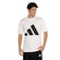 Camiseta Masculina adidas Manga Curta Big Logo BRANCO/PRETO