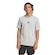 Camiseta Masculina adidas Manga Curta Small Logo CINZA CLA/PRETO