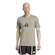 Camiseta Masculina adidas Manga Curta Logo Gráfica CINZA