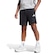 Bermuda Masculina adidas French Terry 3 Stripes BRANCO/PRETO