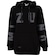 Blusa de Moletom Feminino Mizuno com Capuz PRETO