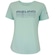 Camiseta Feminina Mizuno Manga Curta Focus Stamp AZUL CLARO