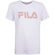 Camiseta Infantil Fila Letter Premium BRANCO/ROSE