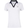 Camiseta Polo Fila F-Box Tennis Basic Feminina BRANCO/AZUL ESC