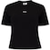 Camiseta Feminina Fila Manga Curta Regular Essentials Cane PRETO