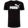 Camiseta Masculina Puma Manga Curta Essentials N01 Logo Tee PRETO