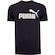 Camiseta Masculina Puma Manga Curta Essentials N01 Logo Tee AZUL