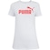 Camiseta Feminina Puma Manga Curta Essentials NO 1 Logo Tee S BRANCO