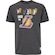 Camiseta do Los Angeles Lakers Masculina NBA Manga Curta Collage N00105La PRETO MESCLA