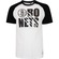Camiseta do Brooklyn Nets NBA Masculina Estampa Raglan N113A OFF WHITE