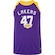 Camiseta Regata do Los Angeles Lakers NBA Masculina Banksh N1108 ROXO