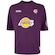 Camiseta do Los Angeles Lakers NBA Masculina N0527 Pennant ROXO ESCURO