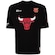 Camiseta do Chicago Bulls NBA Masculina Pennant N0539 PRETO