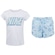 Conjunto Infantil Nike Flow Sprint Girls Camiseta + Short BRANCO