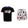 Conjunto Infantil Nike Jordan Court Of Legds Camiseta + Bermuda PRETO