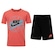 Conjunto Infantil Nike On The Move Camiseta + Bermuda PRETO