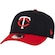 Boné do Minnesota Twins MLB Aba Curva New Era Snapback 940 Adulto AZUL ESCURO