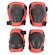 Kit de Proteção Spin Infantil com 1 Capacete + 1 Par de: Joelheiras + 1 Par de: Cotoveleiras PRETO