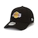 Boné Aba Curva do Los Angeles Lakers NBA New Era Basic Snapback  Adulto PRETO