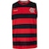Camiseta Regata do Flamengo Braziline Masculina Nos PRETO/VERMELHO