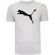 Camiseta Masculina Puma Manga Curta ESS Logo Poly BRANCO