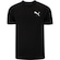Camiseta Masculina Puma Manga Curta Ess Small Logo Poly PRETO
