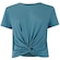 Camiseta Nike One Classic Cropped Feminina AZUL ESCURO