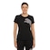 Camiseta Feminina Manga Curta Puma Tad Big Logo Jersey PRETO