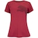 Camiseta Feminina Manga Curta Puma Tad Big Logo Jersey VERMELHO
