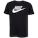 Camiseta Nike Sportswear Icon Futura Infantil PRETO