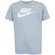 Camiseta Nike Sportswear Icon Futura Infantil AZUL CLARO