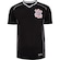 Camisa do Corinthians Gola V Torcedor Coimbra Masculina PRETO