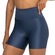 Bermuda Oxer Rib Shine Feminina AZUL ESCURO