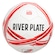 Bola de Futebol de Campo do River Plate Sportcom Estádio 24 BRANCO/VERMELHO