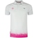 Camisa Polo Masculina Lacoste Modelagem Slim Sport VERDE CLA/ROSA