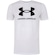Camiseta Under Armour Sportstyle Masculina BRANCO/PRETO