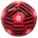 Bola de Futebol de Campo do Flamengo Sport Bel PRETO/VERMELHO