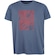 Camiseta Oxer Treino Estampada Juvenil AZUL ESCURO