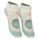 Meia Oxer Sapatilhas Pilates com Antiderrapante 34-36 VERDE CLARO