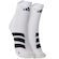 Meia adidas Adizero Cano Médio Adulto 1 Par BRANCO/PRETO