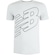 Camiseta New Balance Logo Performance Masculina CINZA
