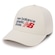 Boné Adulto New Balance 6 Panel Athletics Aba Curva OFF WHITE