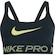 Top Nike Pro Sem Bojo Adulto PRETO/VERDE CLA